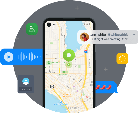 MonitorMate cell phone monitoring app interface and features